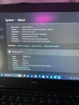 Dell i5 8th Gen Latitude 5490