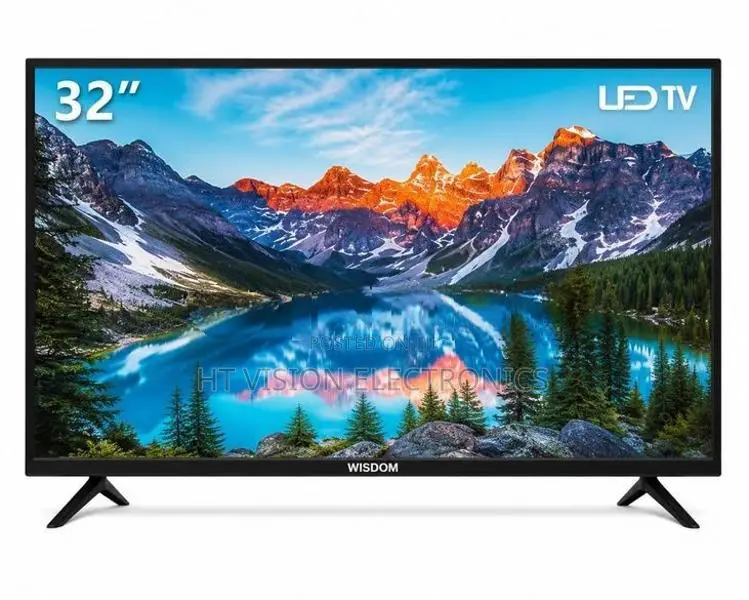 Wisdom 32" Inch Hd LED Frameless Tv