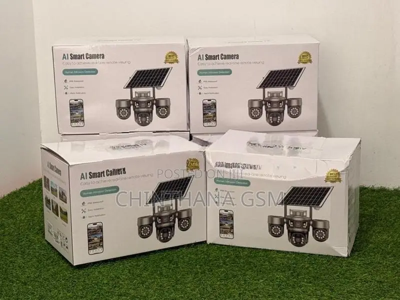 4G TRIPLE LENS AI SOLAR SMART CAMERA