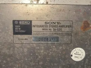 Sony Stereo Amplifier