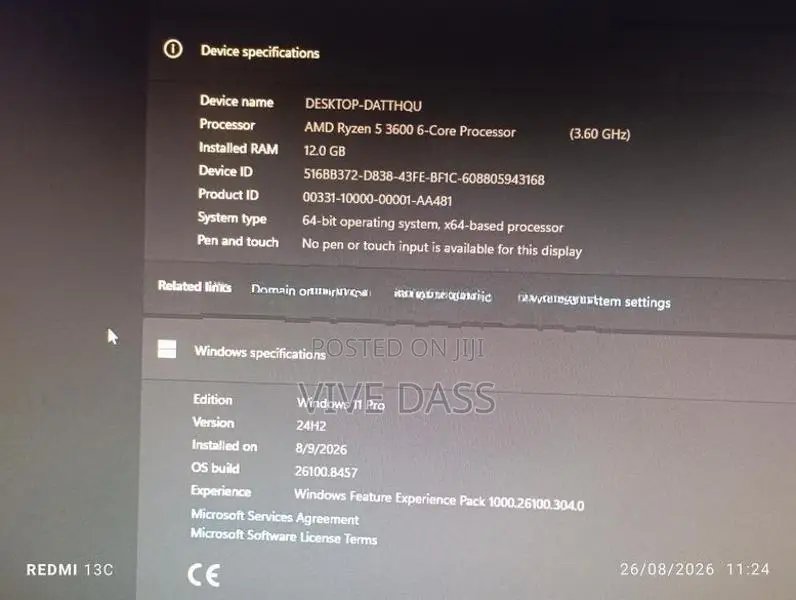 Ryzen 5 3600 Gaming PC Set