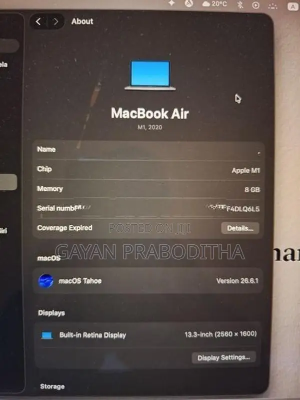 Apple Macbook Air M1