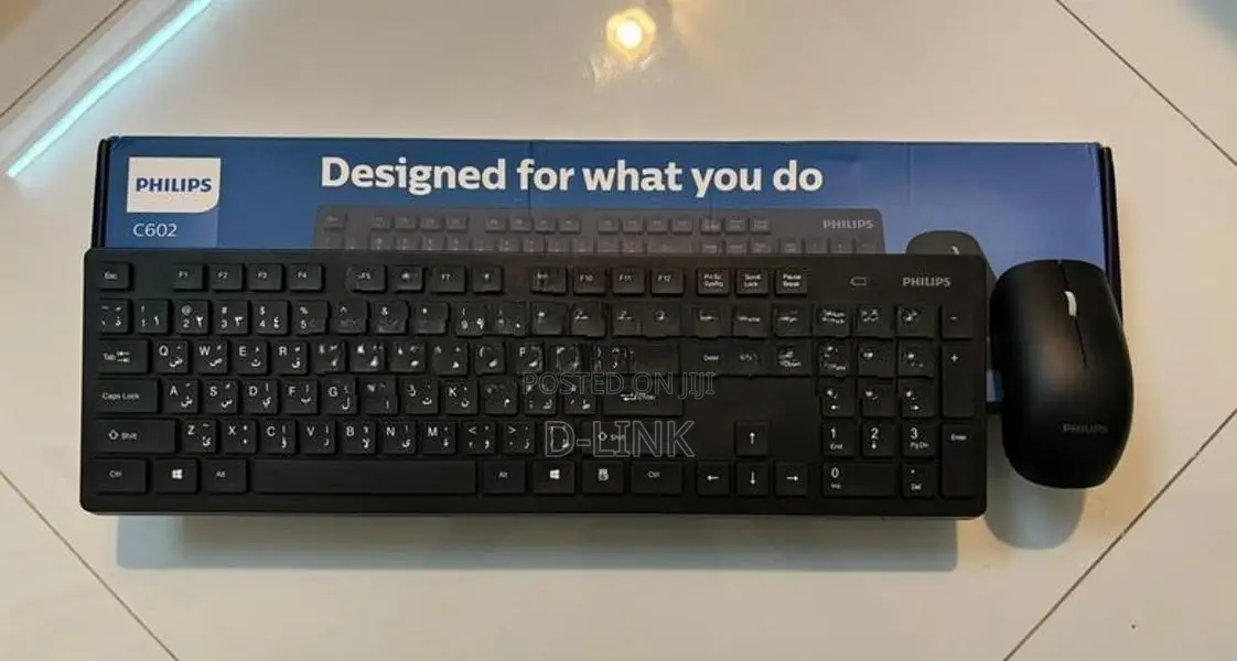 Wireless Philips Keyboard With Mouse Combo