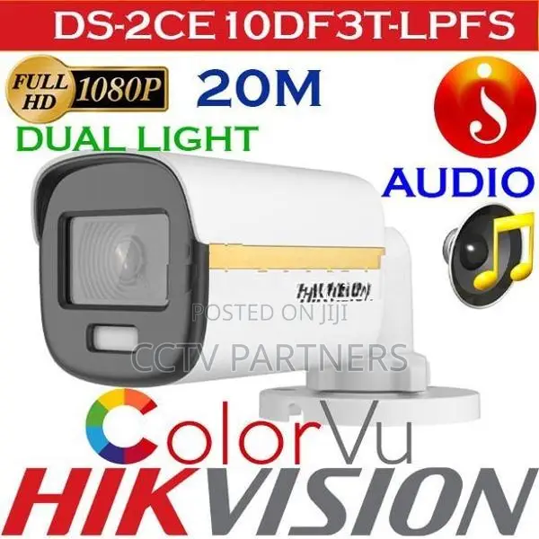 Hikvision 8 Channel ColorVu Audio Gold Line Turbo HD CCTV Packages