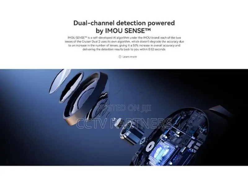 Imou Cruiser Dual 2 6MP Double Lens 360 cctv 3MP + IPCS7XEP-6M0WED