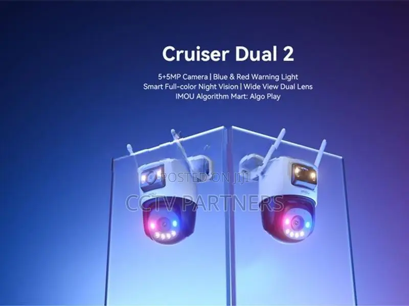 Imou Cruiser Dual 2 6MP Double Lens 360 cctv 3MP + IPCS7XEP-6M0WED
