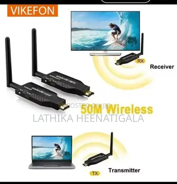 Projector wireless transmitter and receiver 50M