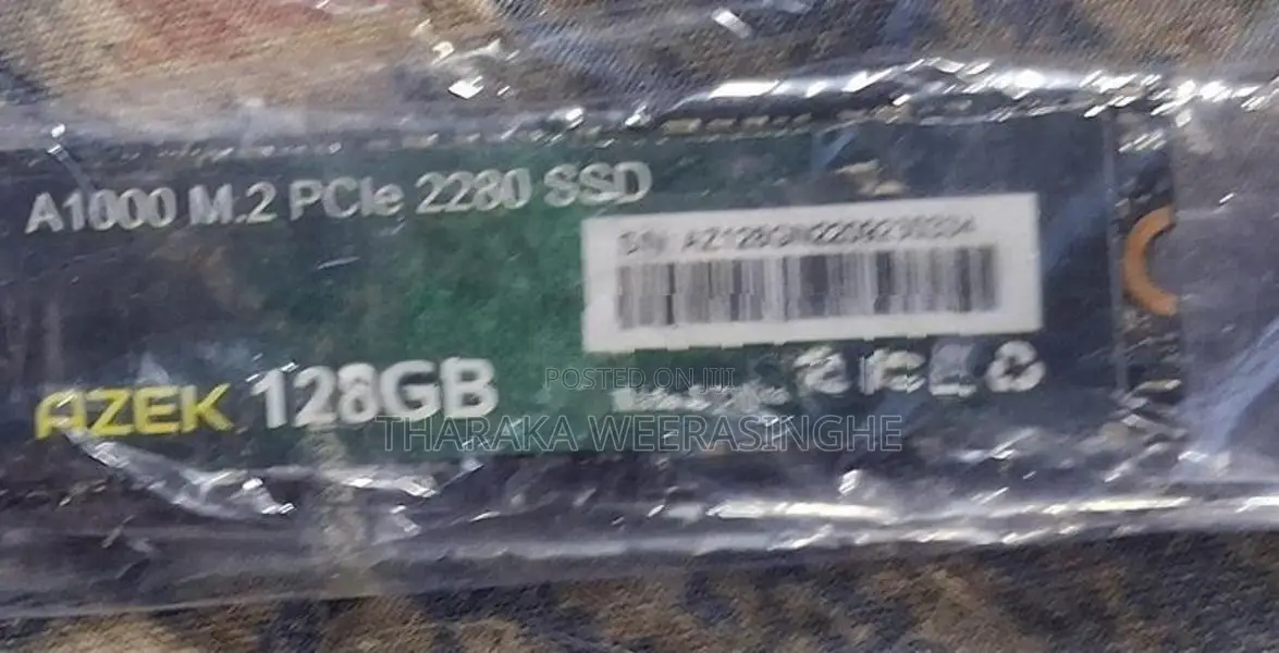Azek A1000 M.2 PCIe 2280 SSD With A Capacity Of 128GB