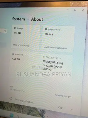 Hp i5 8th Gen