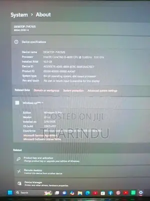 Dell 24 inch Desktop pc