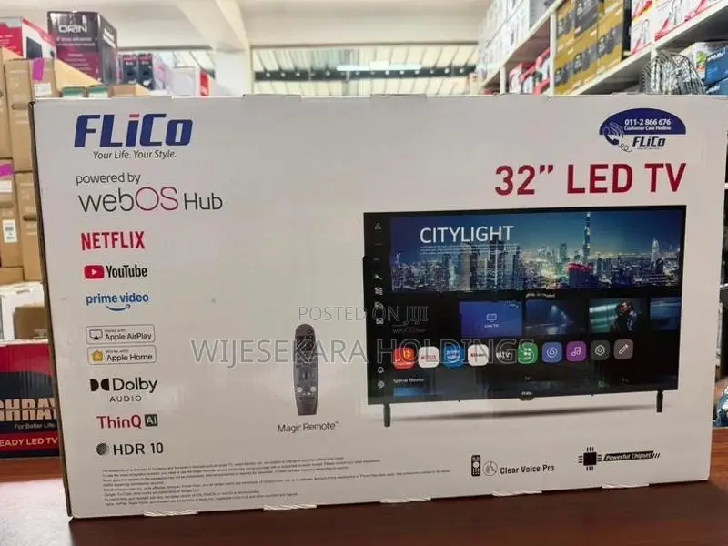 Genuine FLiCo Smart LED TV with Magic Remote Support