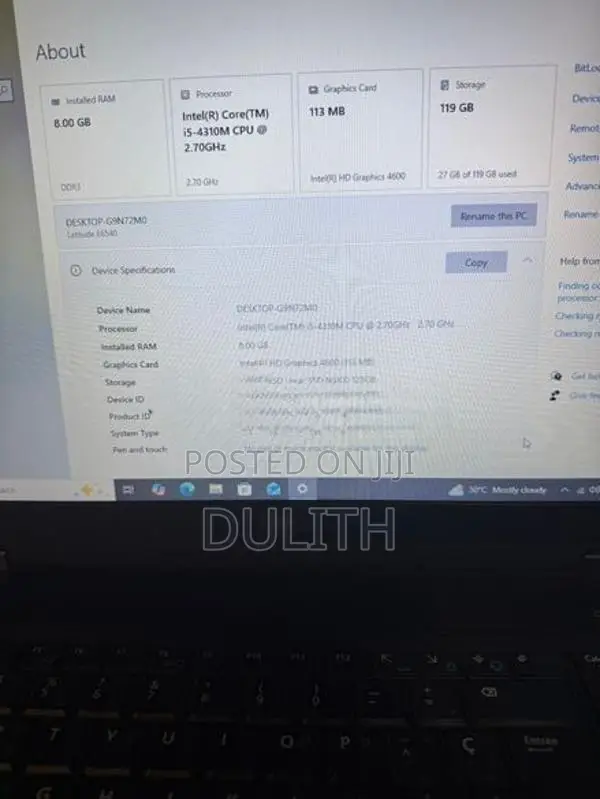 Dell Latitude E6540 — i5-4310M 4th Gen