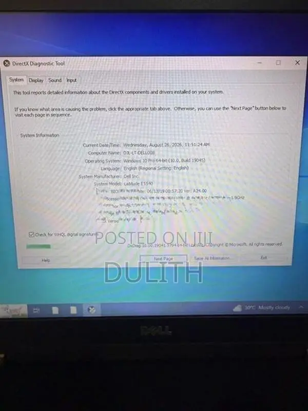 Dell Latitude i3 - 4th Gen