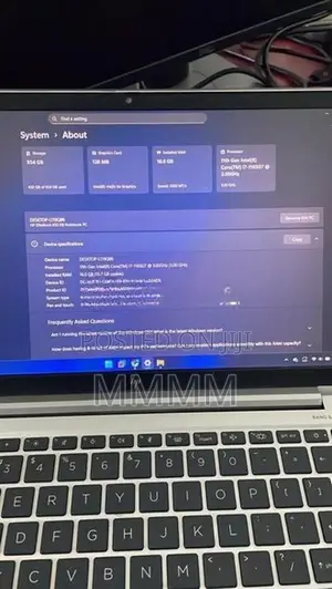 HP G8 Laptop 16GB 1TB SSD
