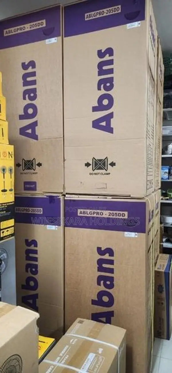 Abans 190L Double Door Refrigerator (ABLGPRO-205DD)