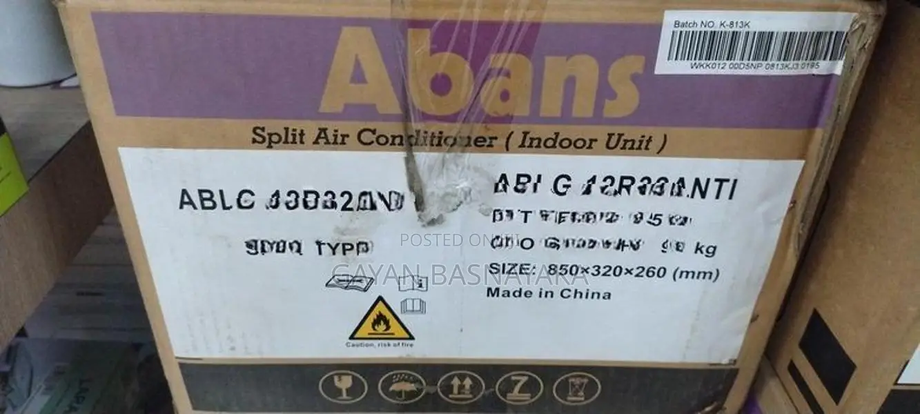 Abans 12000 Btu Non Inverter Ac - R32