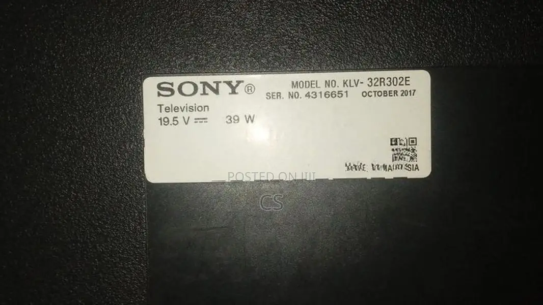 Sony Bravia 32 Inch LED TV