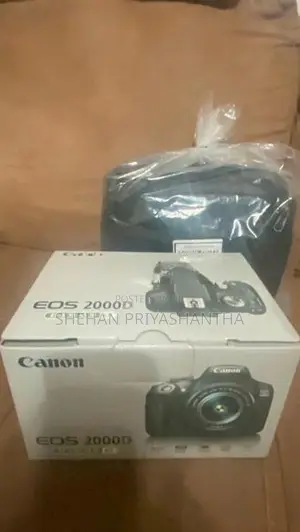 Canon Eos 2000 D DSLR Camera with Accessory Pack