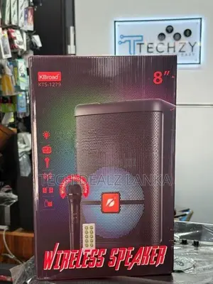Kts 1279 Party Box Speaker with Wireless Mic