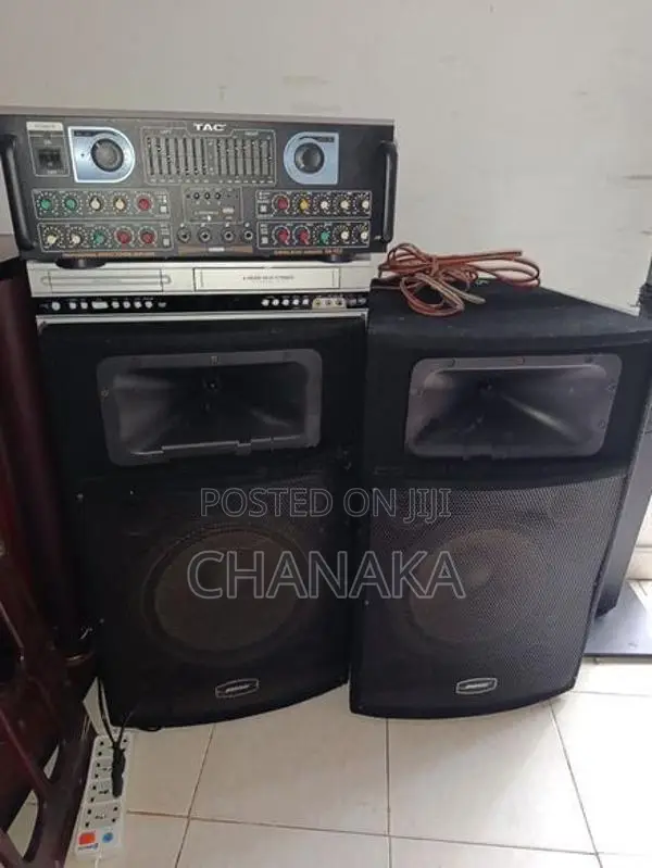 Bose Baffles with Amp