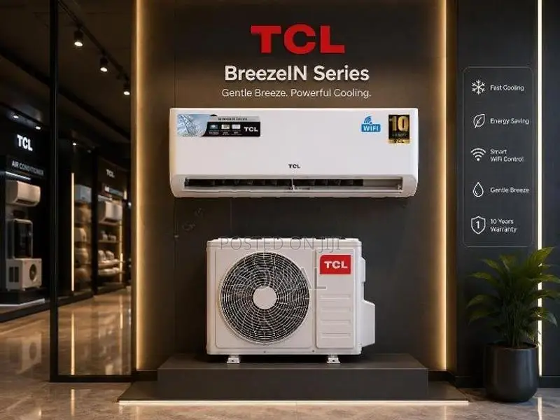 TCL 12000 BTU Smart Inverter Air Conditioner BreezeIN Series