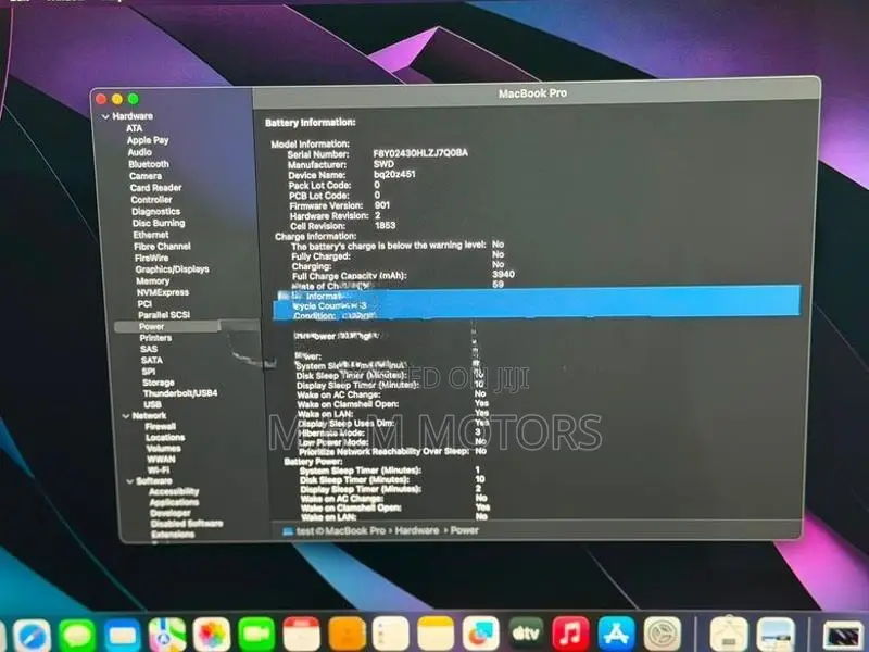 MacBook Pro 2020 16GB 512GB Fullset Box