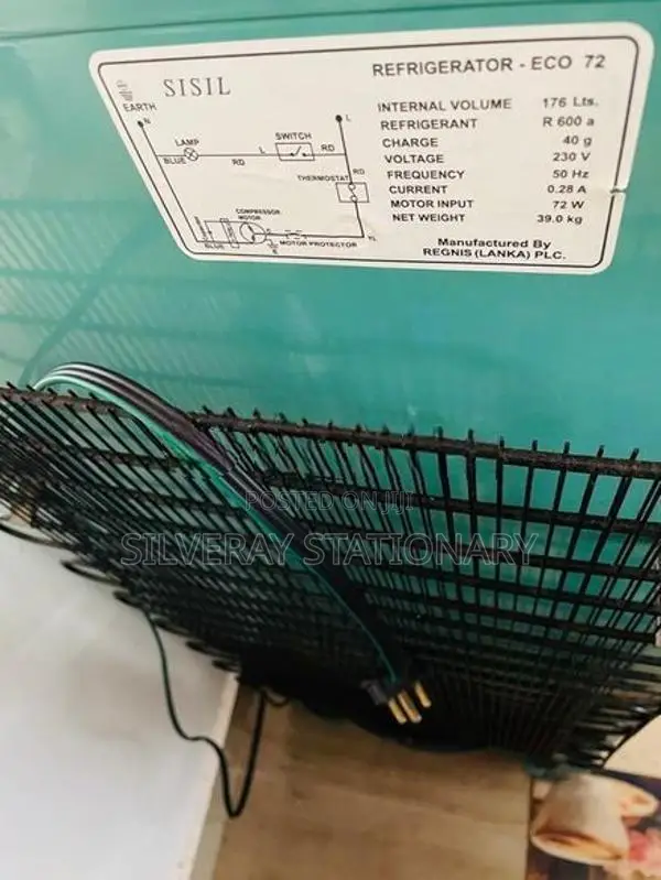 Sisil 176L Single Door Refrigerator