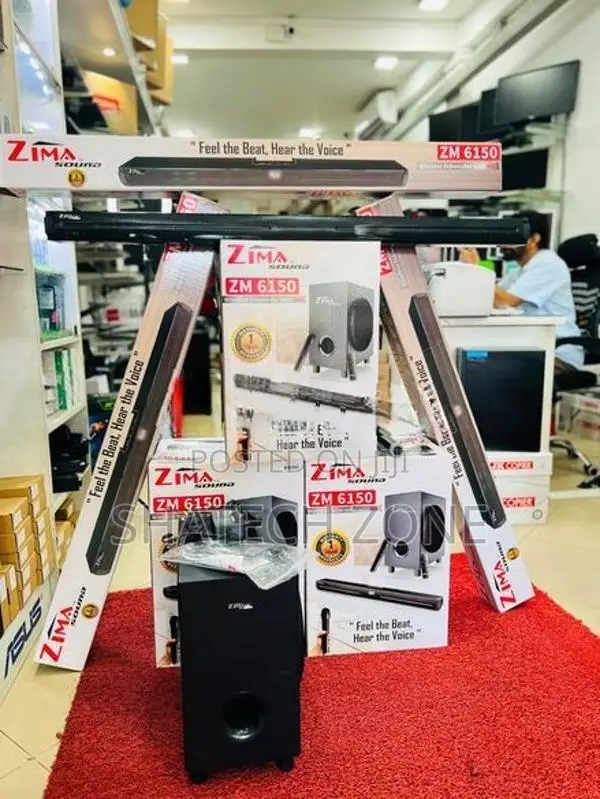 Speaker Soundbar + Subwoofer USB|BT|Super Bass (New) ZIMA ZM 6150