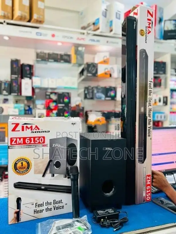 Speaker Soundbar + Subwoofer USB|BT|Super Bass (New) ZIMA ZM 6150