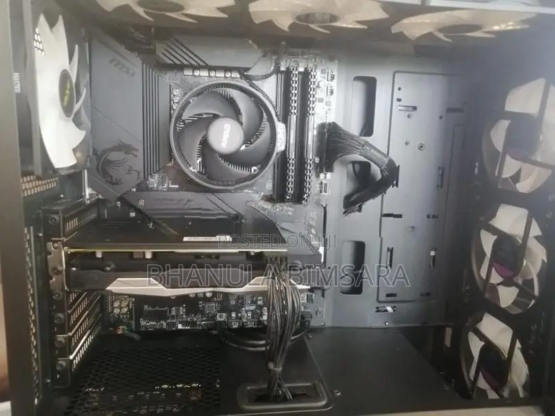 MSI Complete Gaming PC Setup Ryzen 5 5600G RX 580 8GB