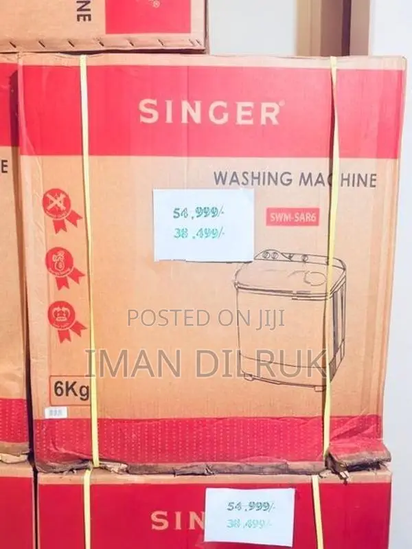 Singer 6 Kg Semi Automatic Washing Machine