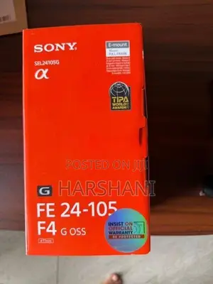 Sony 24-105 Lens with uv filter