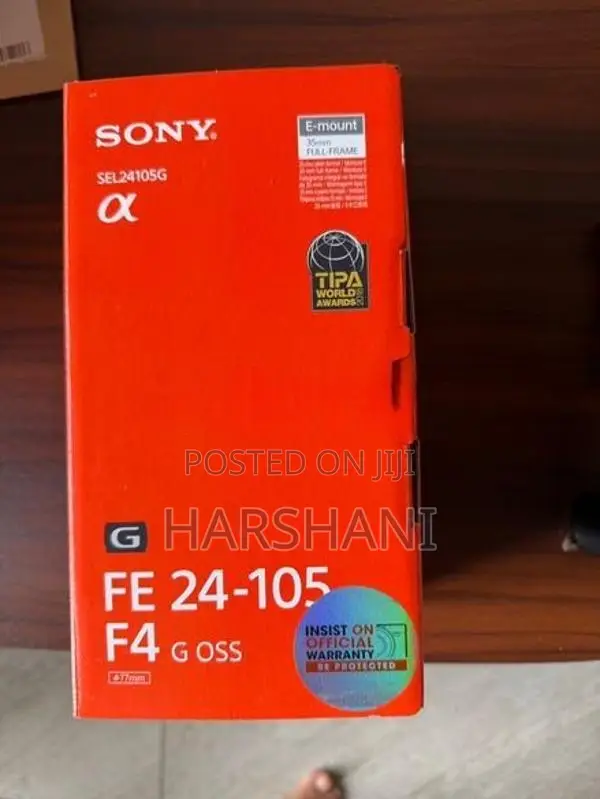 Sony 24-105 Lens with uv filter