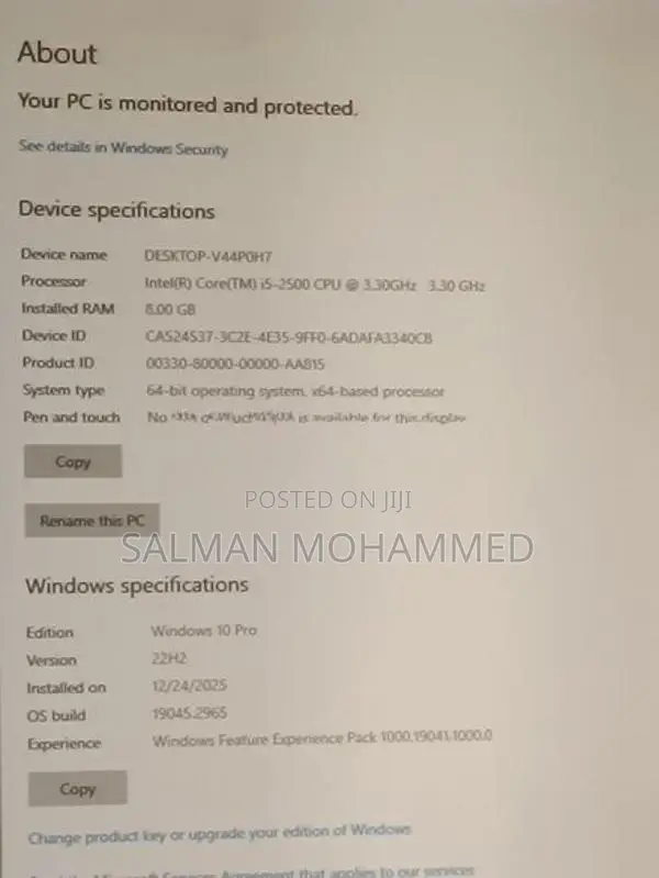 i5 2nd Gen PC With Hd 24 Inch Big Monitor