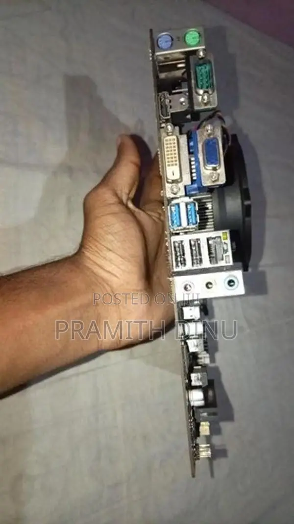 Ecs Motherboard with i3 6th Gen Processor