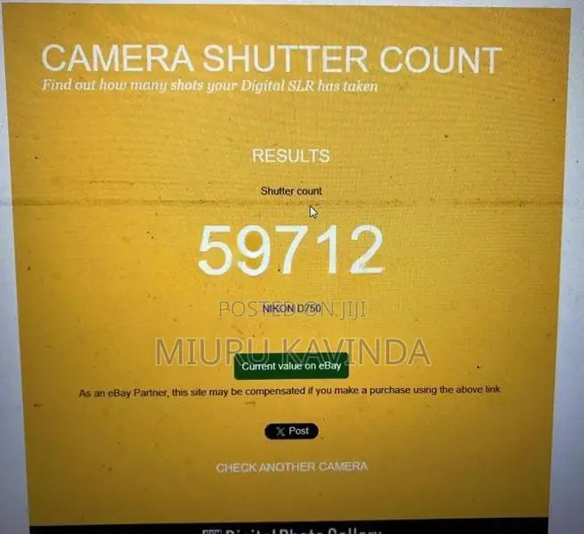 Nikon D750 Camera