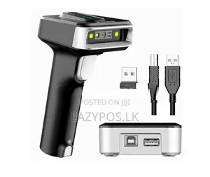 2D Barcode Scanner – Wireless + Bluetooth Base