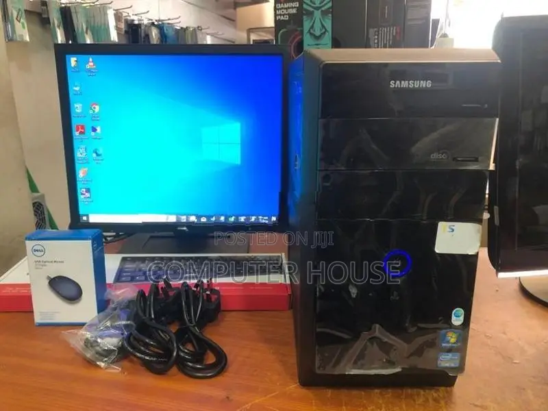 CORE i5 2nd, 4gb RAM, 17’’ Monitor Full Set Desktop, Cpu, Computer