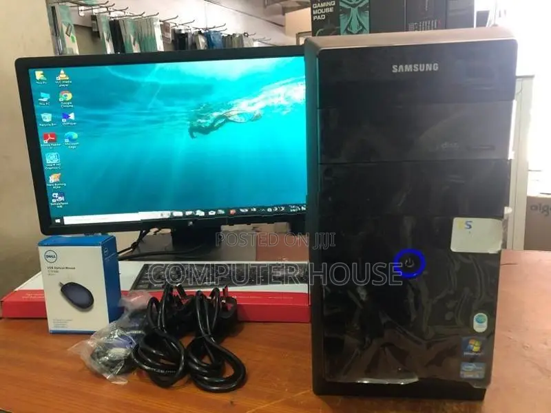 CORE i5 4TH, 4gb RAM, 22’’ wide Monitor Full Set Desktop Cpu Computer