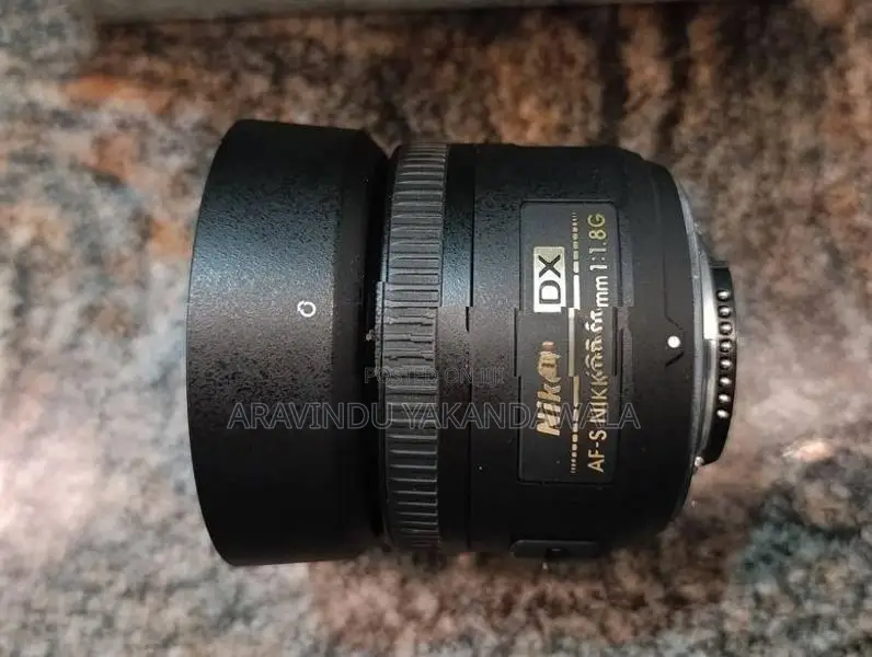 Nikon D5600 Camera (Used) With 2 Lenses Flasher