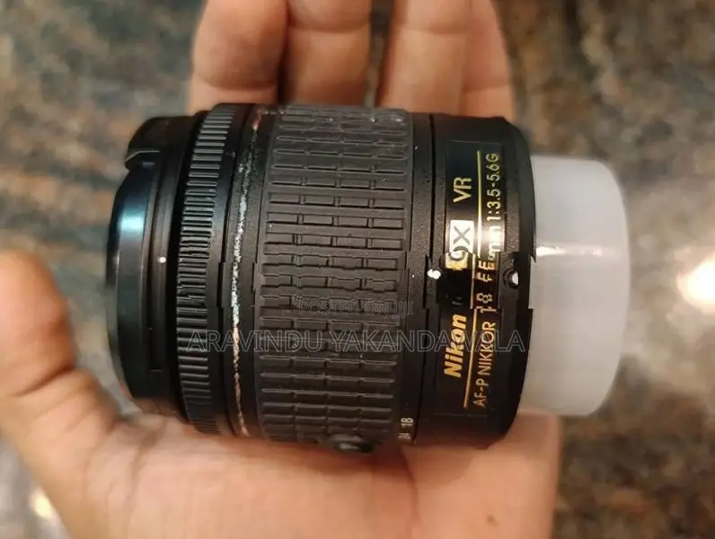 Nikon D5600 Camera (Used) With 2 Lenses Flasher