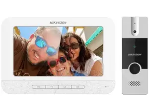 Hikvision 204T 1,080P Video Door Phone photo saving 7" LED Screen cctv
