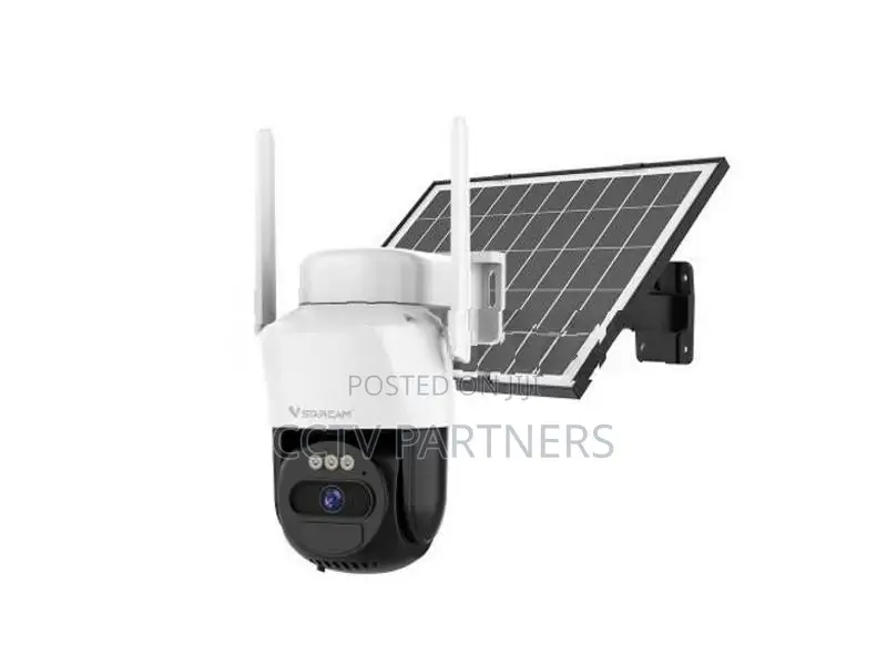Solar Powered 1080P Battery cctv camera human detection track BG622-TZ
