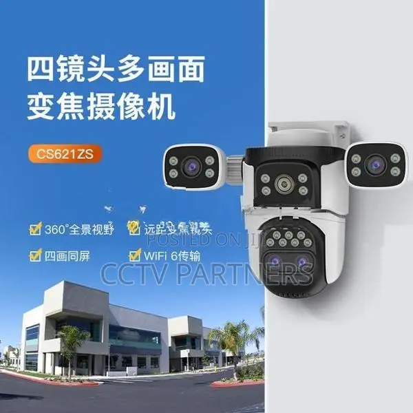 Vstarcam CS621ZS WIFI 4 Lens 10X Optical Zoom Security CCTV Camera