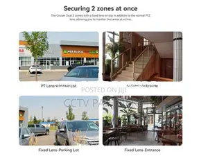 IMOU CRUISER DUAL 2–10MP Lens Outdoor PT CCTV Cameras Installation