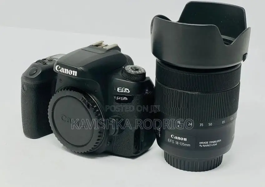 77D Camera With 18 - 135 50 Mm 1.8 Lens
