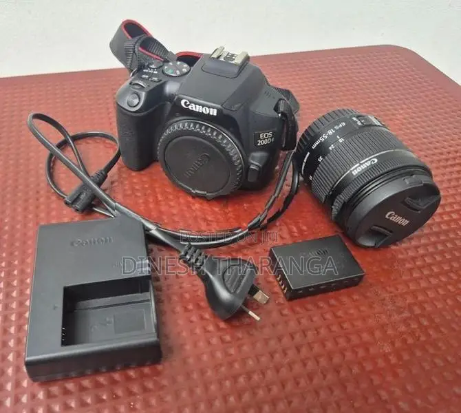 Canon EOS 200D Mark II Camera With 18-55mm IS STM Lens