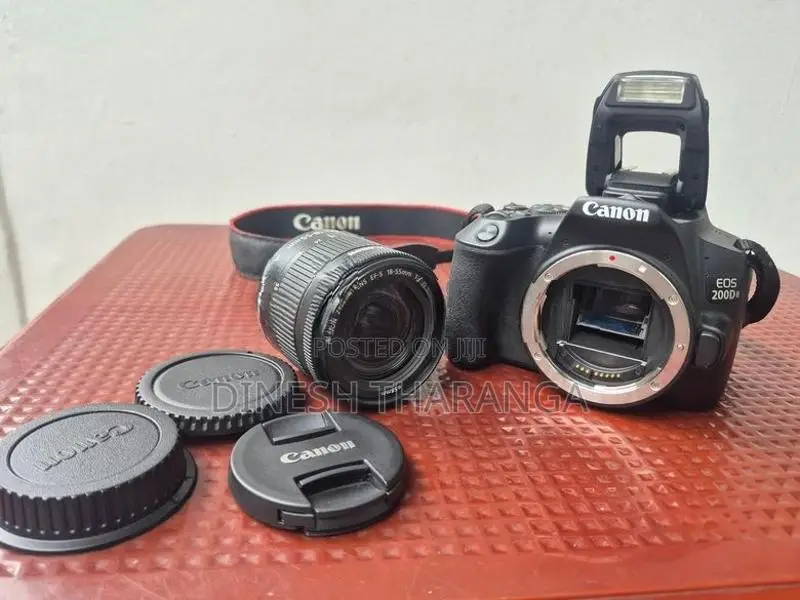 Canon EOS 200D Mark II Camera With 18-55mm IS STM Lens