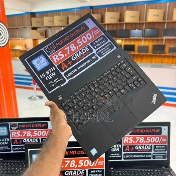 Lenovo ThinkPad L480 Core i5-8th Gen 8GB RAM 256GB SSD Laptop