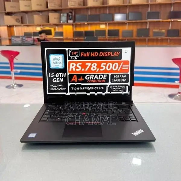 Lenovo ThinkPad L480 Core i5-8th Gen 8GB RAM 256GB SSD Laptop
